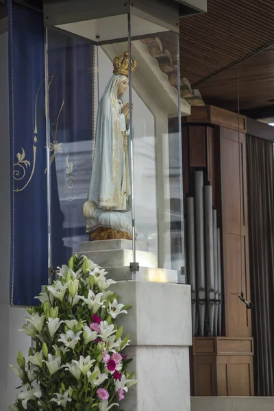 Kaple Zjevení Panny Marie Svatyně Fatimy Portugalsko — Stock fotografie