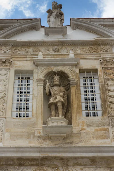 Egy Töredéke Épületek University Coimbra Portugália — Stock Fotó