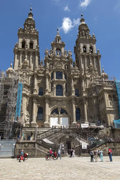 Santiago Compostela Spain June 2018 Santiago Compostela Cathedral Saint James — Stock Photo, Image