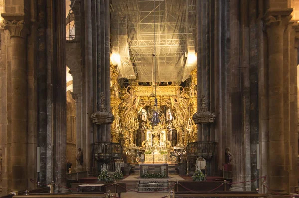 圣地亚哥 康波史泰拉 西班牙 2018年6月14日 西班牙圣地亚哥大教堂的大香炉 — 图库照片