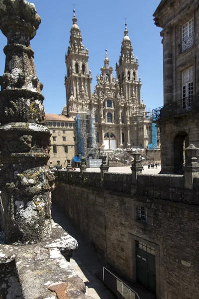 Santiago Compostela España Junio 2018 Catedral Santiago Compostela Santiago España — Foto de Stock