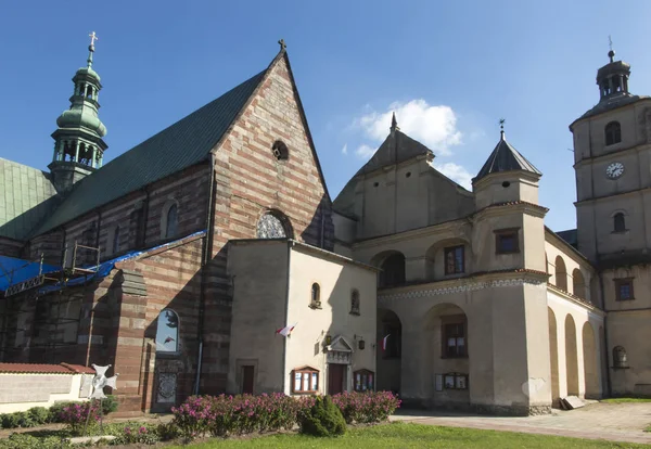 Cistercian Abbey Church Wachock Poland — Stock Photo, Image