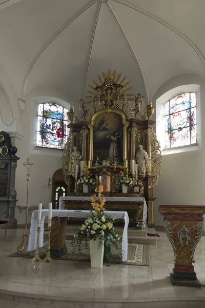 Kamien Slaski Polonia Agosto 2018 Interior Iglesia San Jack Kamien — Foto de Stock