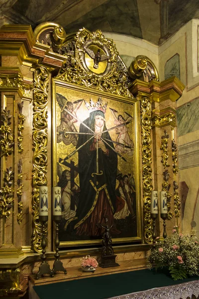 Staniatki Puola Kesäkuuta 2016 Historiallinen Luostari Benediktiiniläisluostarin Nunnat Kuva Our — kuvapankkivalokuva