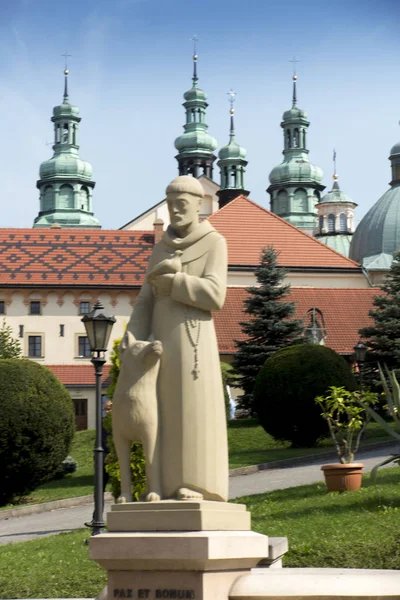 Monastère Kalwaria Zebrzydowska Site Patrimoine Mondial Unesco Petite Pologne Statue — Photo