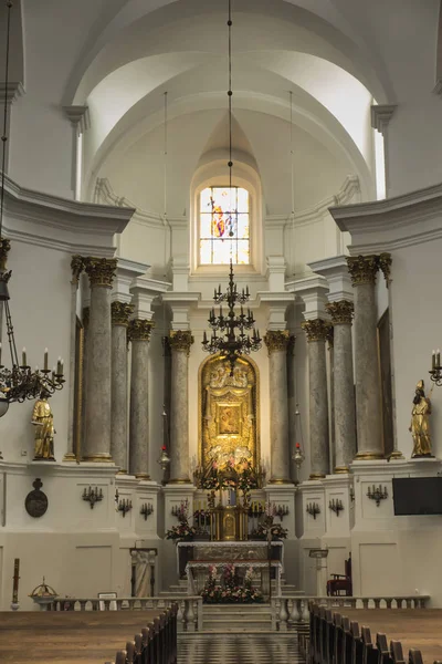 Chelm Polonia Septiembre 2016 Dentro Del Santuario Basílica Virgen María — Foto de Stock