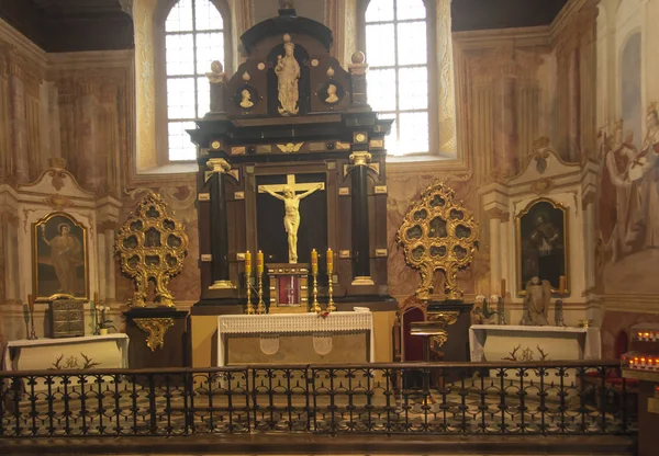 Holy Cross Polonya Eylül 2018 Eski Benedictine Manastırı Şimdi Mary — Stok fotoğraf