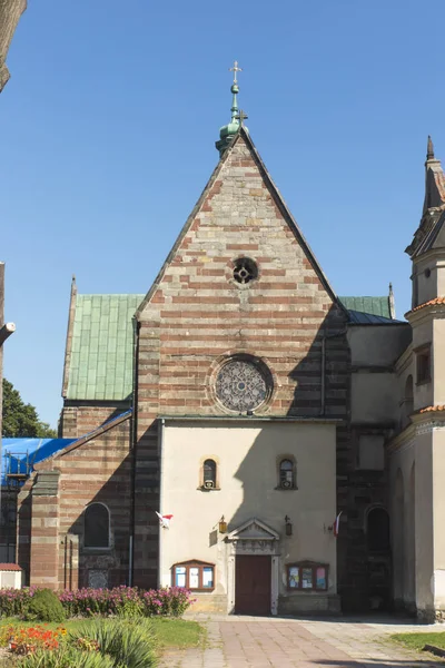 Zisterzienserabtei Und Kirche Wachock Polen — Stockfoto
