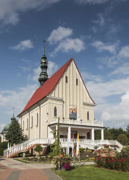 Kalkow Godow Sanctuary Our Lady Sorrows Swietokrzyska Poland — Stock Photo, Image