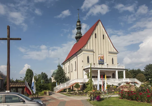 Kalkow Godow Sanctuary Our Lady Sorrows Swietokrzyska Poland — Stock Photo, Image