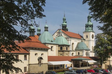 Kalwaria Zebrzydowska ve UNESCO Dünya Miras Listesi Krakow yakınındaki Lesser Poland'deki / daki Manastırı