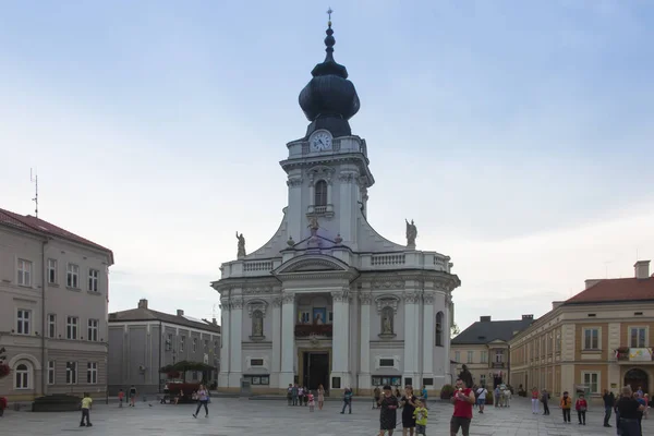 Wadowice Πολωνία Σεπτεμβρίου 2018 Εκκλησία Των Εισοδίων Της Θεοτόκου Στο — Φωτογραφία Αρχείου