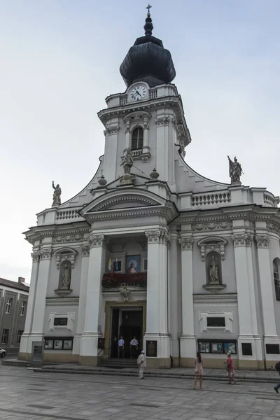 Kostel Prezentace Blahoslavené Panny Marie Wadowice Městě Narození Svatého Papeže — Stock fotografie