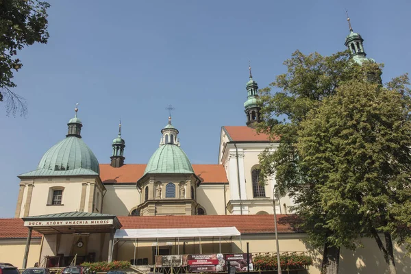 Mosteiro Kalwaria Zebrzydowska Patrimônio Mundial Unesco Polônia Menor Perto Cracóvia — Fotografia de Stock