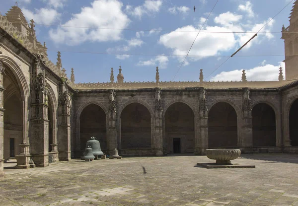 old bells of the Cathedral of Santiago de Compostela, Spain