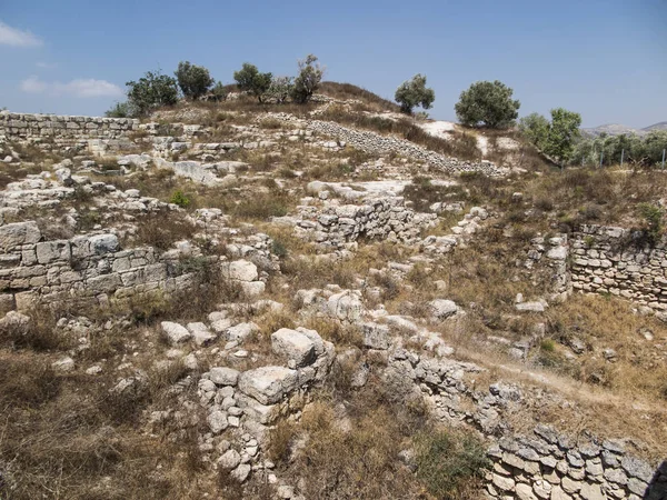 セバスティア 古代イスラエル パレスチナ自治区で発掘 Smaria — ストック写真