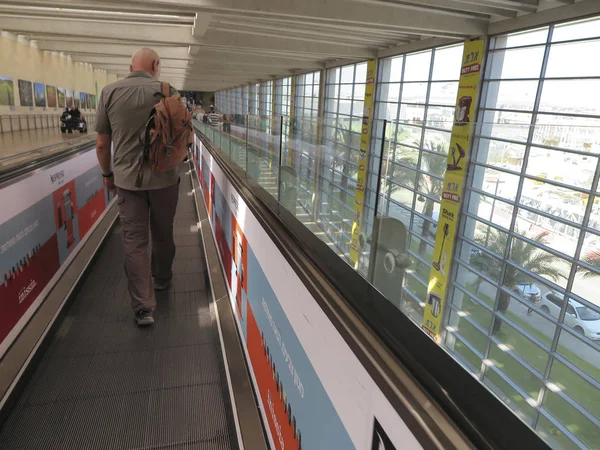 Tel Aviv Israel Julio 2015 Sala Reuniones Aeropuerto Telawiw Israel — Foto de Stock