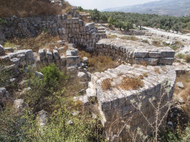 Sebastian, eski İsrail, kalıntıları ve Filistin Kazıları. Smaria