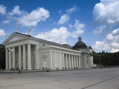 Katedral Bazilikası St Stanislaus ve St. Vladislav Katedral Meydanı Vilnius, Litvanya.