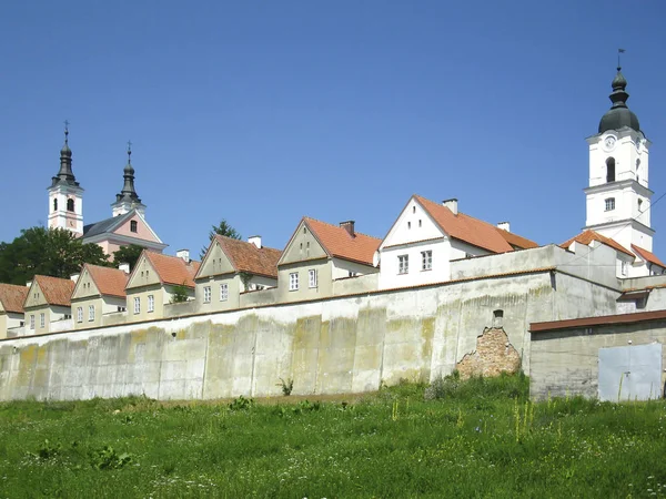 Post Camaldolese Monastery Wigrach Polsce — Zdjęcie stockowe