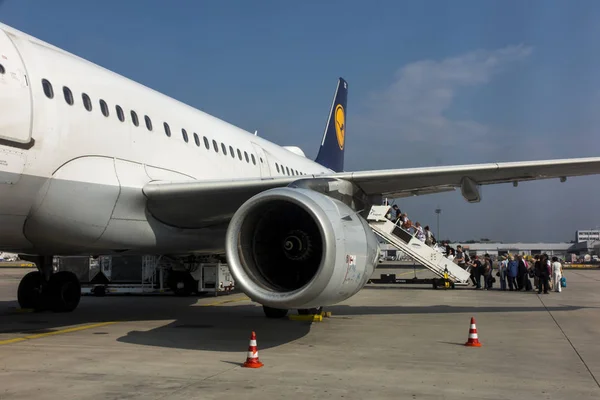 Frankfurt Nad Menem Niemcy Czerwca 2018 Samolot Airbus 320 200 — Zdjęcie stockowe