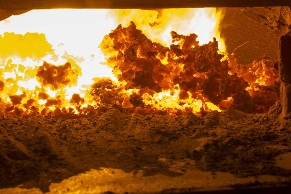 Gestookte witte kolen slakken — Stockfoto