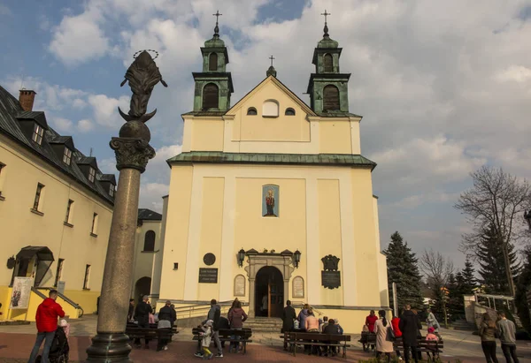 Sanktuarium Matki Bożej w Lesniowie, Polska — Zdjęcie stockowe