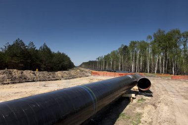 L sıvılaştırılmış doğal gaz boru hattı inşaatı