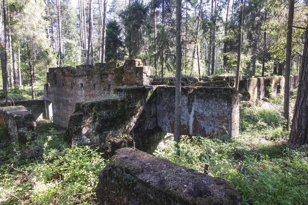 Die Überreste der Mine Bibiela - Pasieki, die 191 versenkt wurde — Stockfoto