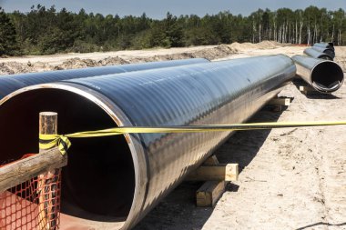 L sıvılaştırılmış doğal gaz boru hattı inşaatı