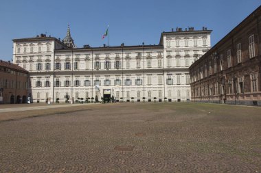Torino Kraliyet Sarayı veya Palazzo Reale di Torino bir Histor