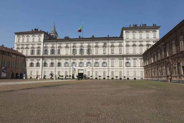The Royal Palace of Turin or Palazzo Reale di Torino is a histor — Stock Photo, Image