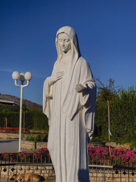 statue of Our Lady of Medjugorje in Bosnia,