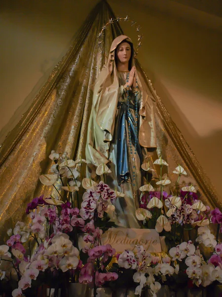 Statue of Our Lady of Medjugorje in Bosnia, — Stock Photo, Image