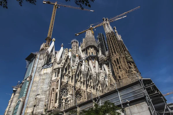 Barcelona, Spain, basilica Sagrada Familia — Stock Photo, Image