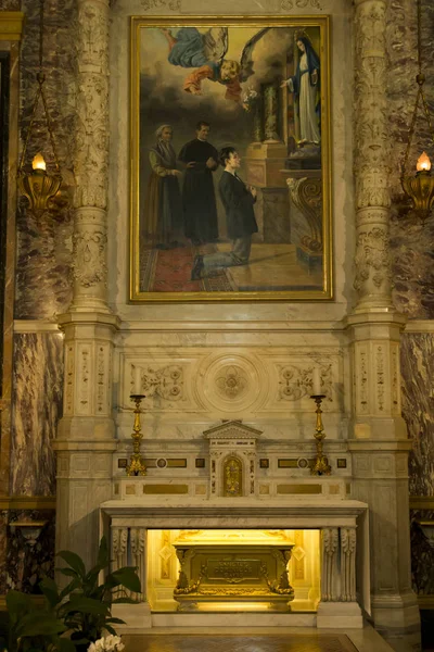 Turín, Italia, 27 de junio de 2019: Interior del Santuario de María —  Fotos de Stock