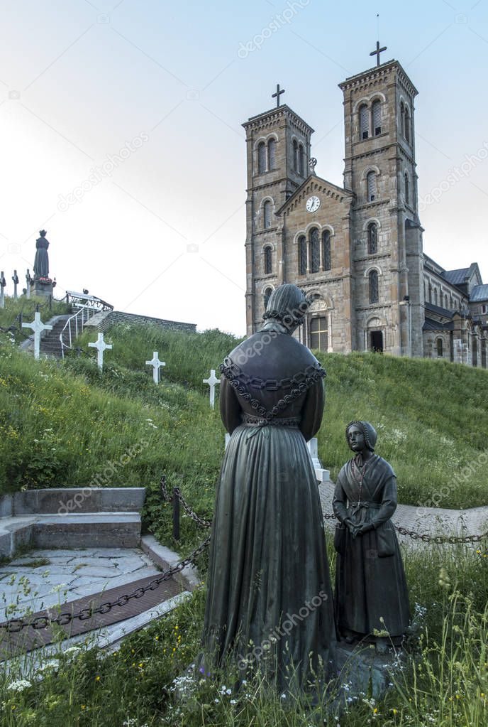 La Salette - a sanctuary related to the apparition of Our Lady f