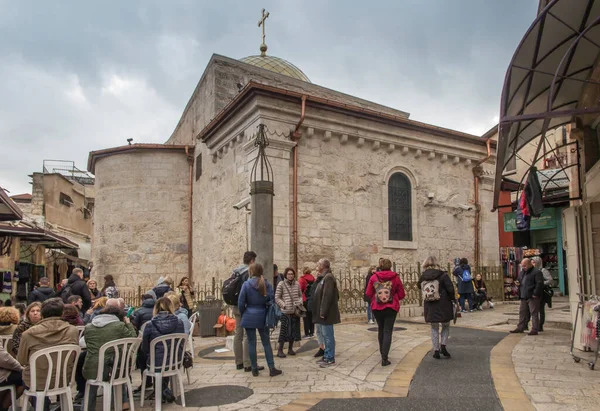 Jerusalem Israel Januari 2020 Oude Stad Van Jeruzalem Christelijke Wijk — Stockfoto