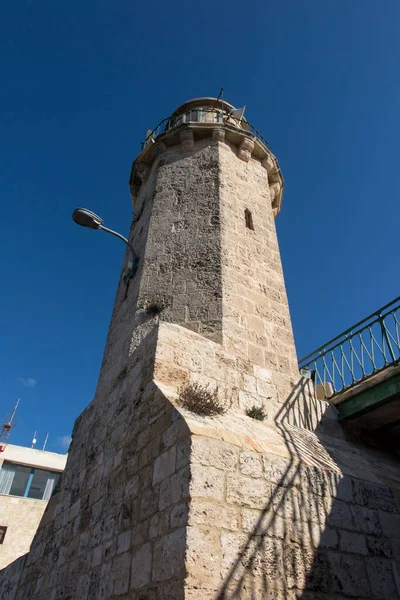 Minaret Ascension Chapel Mount Olives Jerusalem Israel — Stock Photo, Image