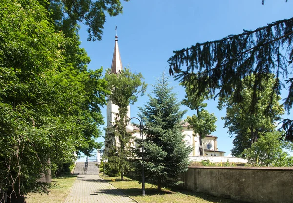 サクゾウの聖ヤコブ教会 ポーランド シレジア サンティアゴ コンポステーラへの2つの巡礼ルートのルート上にある カミノ Jasnogorskaと経由地域 — ストック写真