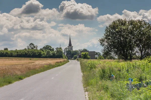 Church Jakub Saczow Poland Silesia Which Route Two Pilgrimage Routes — Stock Photo, Image