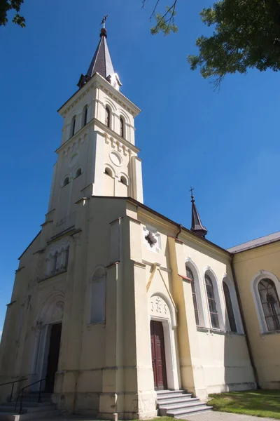 Iglesia San Jakub Saczow Polonia Silesia Que Está Ruta Dos — Foto de Stock