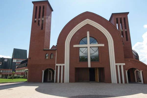New Church Building Shrine Divine Mercy Valley Divine Mercy Pallottine — Stock Photo, Image