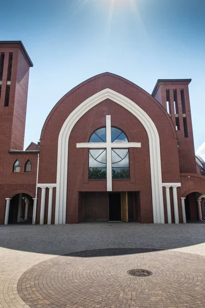 New Church Building Shrine Divine Mercy Valley Divine Mercy Pallottine — Stock Photo, Image