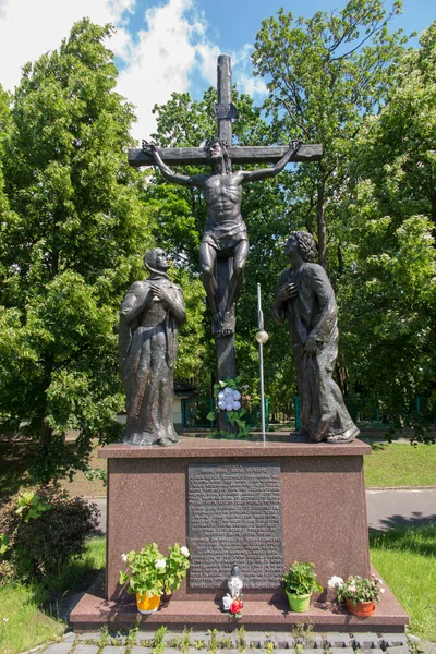 Czestochowa Polonia Junio 2020 Misterio Del Santo Rosario Torno Jasna — Foto de Stock