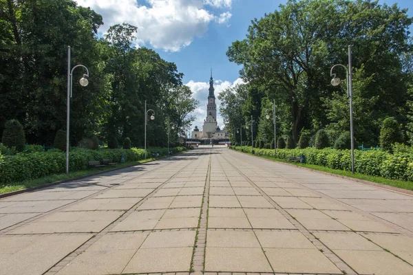 Acceso Abandonado Santuario Santísima Virgen María Jasna Gora Czestochowa Polonia —  Fotos de Stock