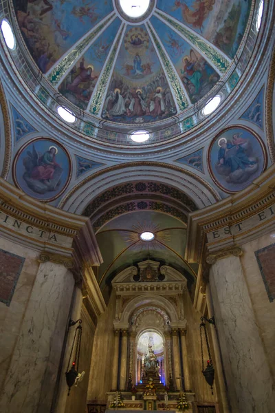 Haifa Israel Janeiro 2020 Interior Altar Famosa Igreja Stella Maris — Fotografia de Stock