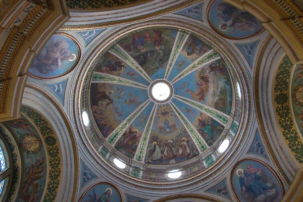 Haifa Israel January 2020 Interior Altar Famous Stella Maris Church — Stock Photo, Image