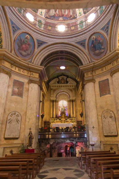 Haifa Israel Enero 2020 Interior Altar Famosa Iglesia Stella Maris —  Fotos de Stock