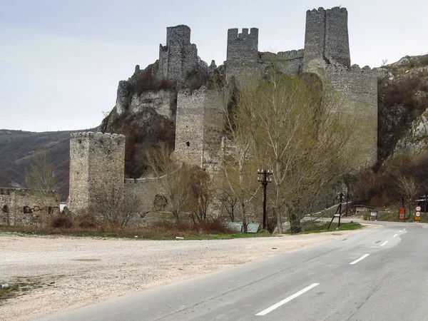 Golubac Serbia March 2020 Golubac Fortress 12Th Century Castle Located — 图库照片